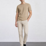 THE EVERYDAY - PIQUÉ TEE - CIGAR