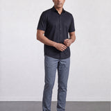 THE EVERYDAY - SLIM HALF SHIRT - BLACK