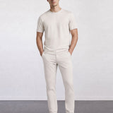 THE FLEX - PIMA HALF TEE - OFF WHITE