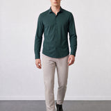 THE AIRTECH - SLIM FULL SHIRT - GREEN