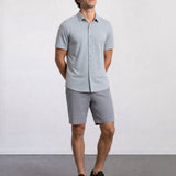 THE EVERYDAY - MELANGE SHIRT - GREY BLEND