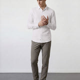 THE HYPERFLEX - SLIM FULL SHIRT - WHITE