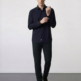 THE MOOVEX - DOUBLE KNIT CHINO PANTS - BLACK