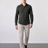 THE AIRTECH - SLIM FULL SHIRT - GREEN