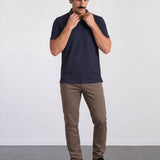 THE AIRTECH - RIPSTOP POLO - NAVY BLUE