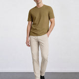 THE EVERYDAY - PIQUÉ TEE - CIGAR