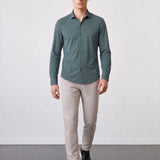 THE AIRTECH - SLIM FULL SHIRT - GREEN