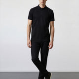 THE SOFT EASE - TAILORED PANTS - BLACK