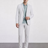 THE TECH TWILL - SUPER SLIM BLAZER - GREY