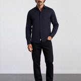 THE EASY - SLIM SHIRT - BLACK