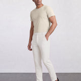 THE HYPERFLEX EASY - SLIM RIPSTOP PANTS - OFF WHITE