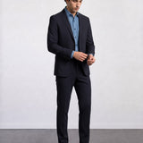THE AIRFLEX - SUPER SLIM BLAZER - BLACK