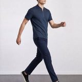 THE AIRFLEX - SUPER SLIM PANTS - NAVY BLUE