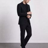THE HYPERFLEX - SUPER SLIM BLAZER - BLACK