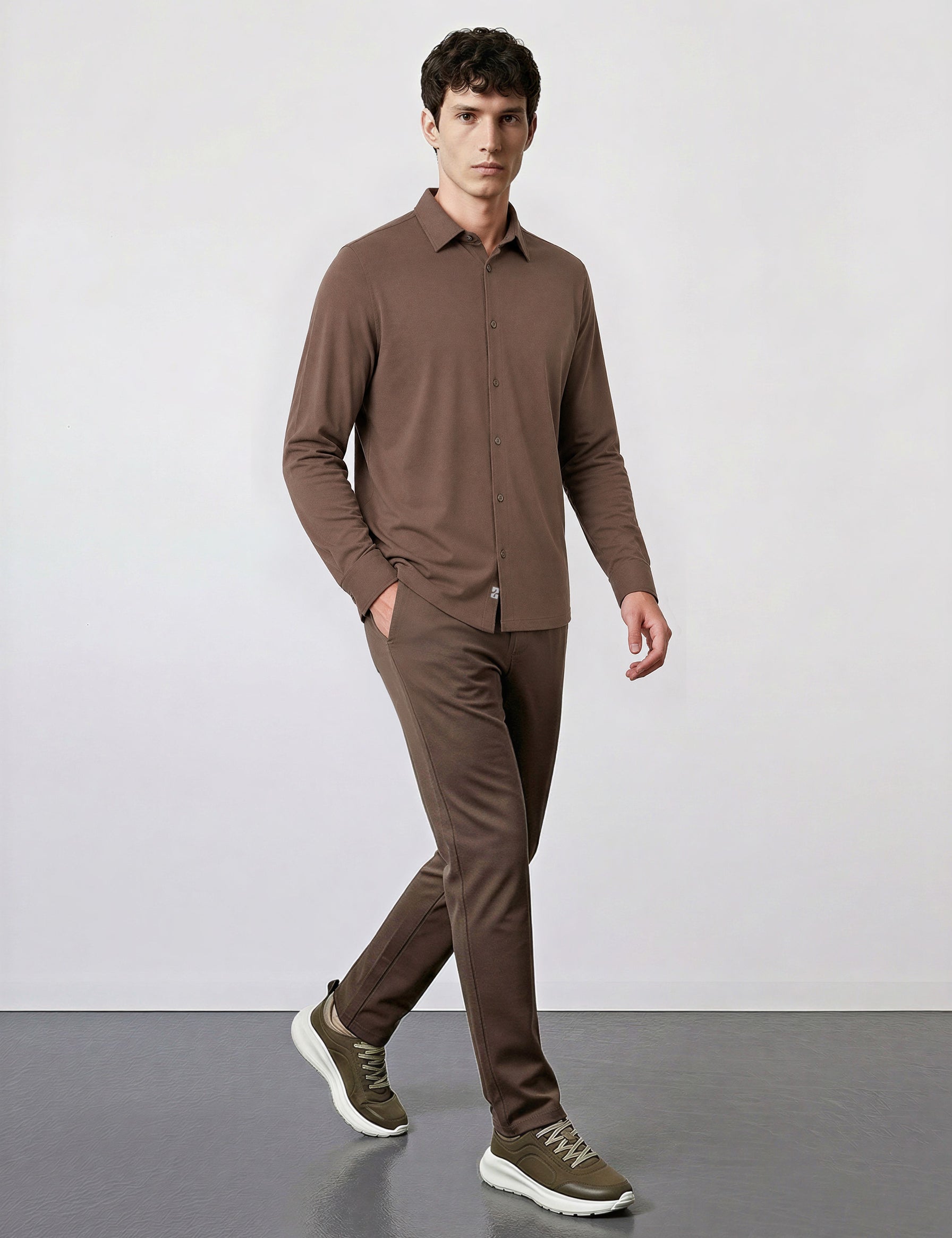 THE TOKYO - FULL SHIRT - OCHRE