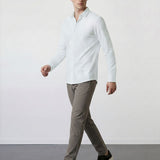 THE HYPERFLEX - SLIM FULL SHIRT - WHITE