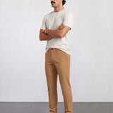 THE MOOVEX - CHINO PANTS - CAMEL BROWN