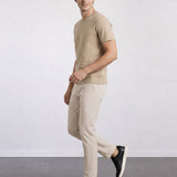 THE EVERYDAY - PIQUÉ TEE - CIGAR