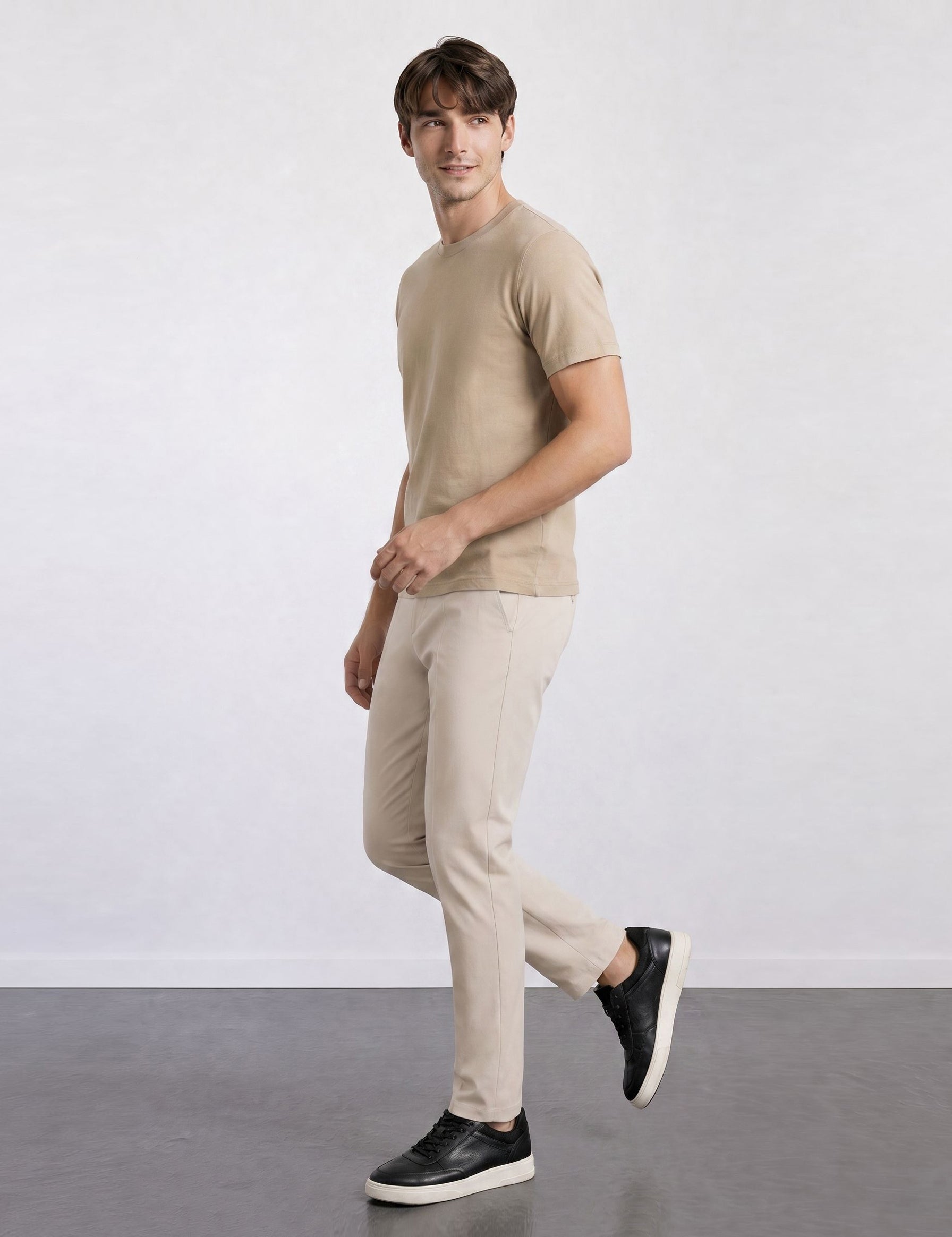 THE EVERYDAY - PIQUÉ TEE - CIGAR