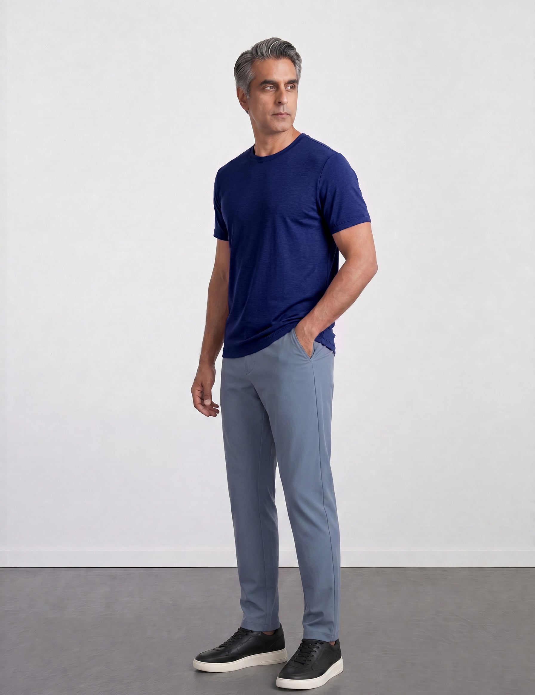 THE CLOUD SOFT - TEE - NAVY BLUE