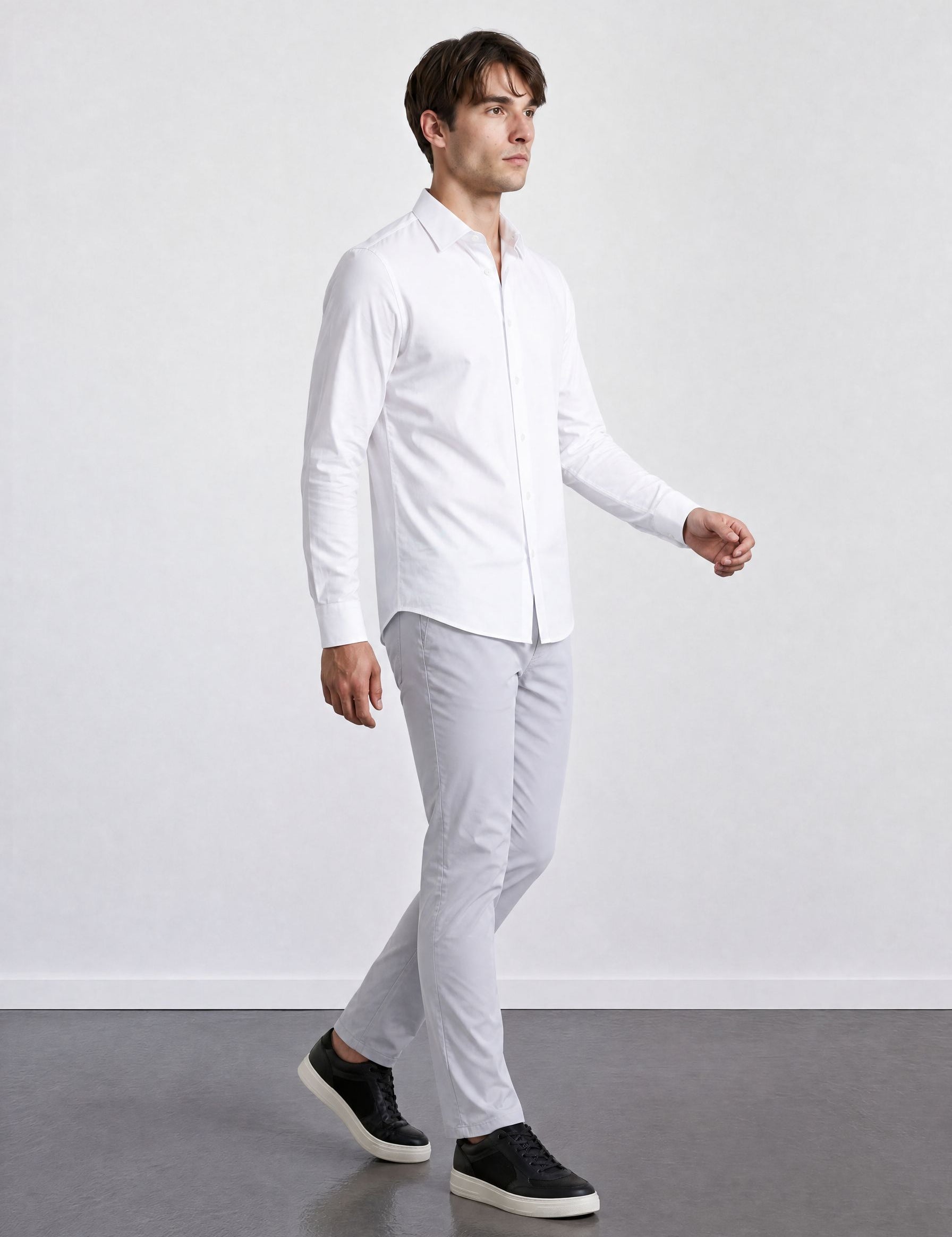 THE EASY - SLIM SHIRT - WHITE