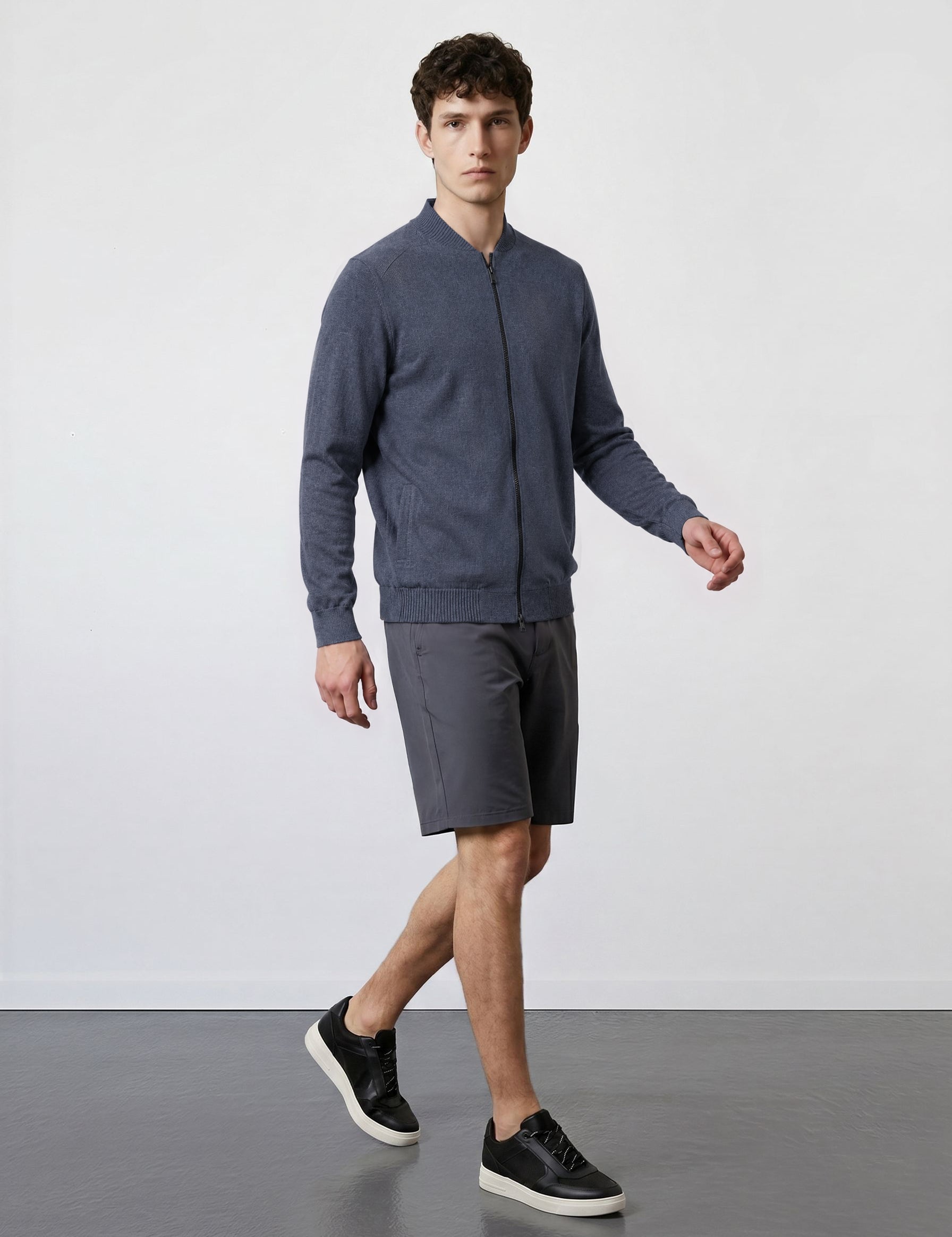 THE AIRTECH - BOMBER JACKET - BLUE BLEND