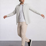THE SOFT EASE - CHINO PANTS - SAND