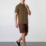 THE PIQUÉ FLEX - REGULAR POLO - OCHRE