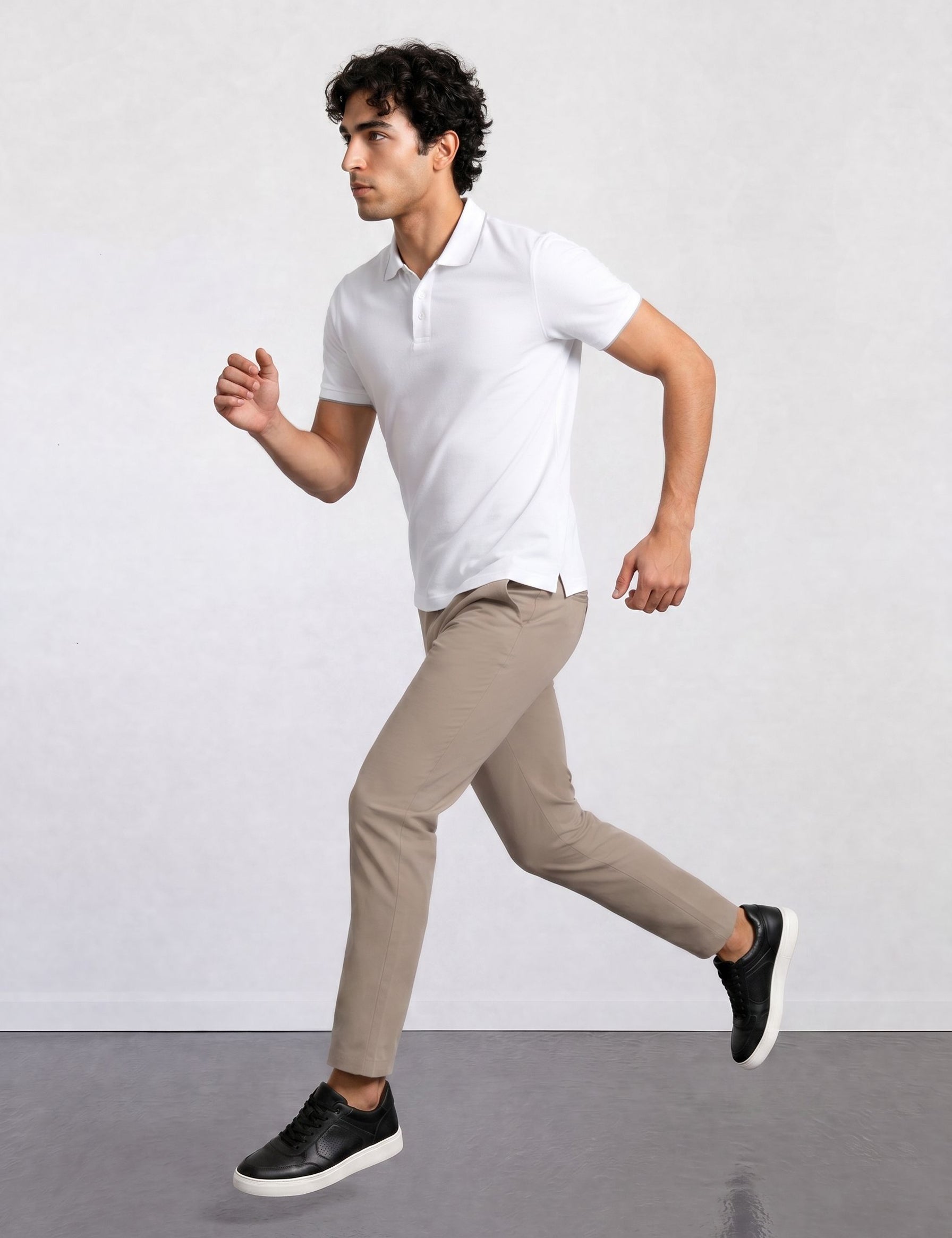 THE HYPERFLEX EVERYDAY - REGULAR PANTS - TAUPE