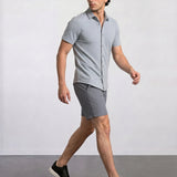 THE EVERYDAY - MELANGE SHIRT - GREY BLEND