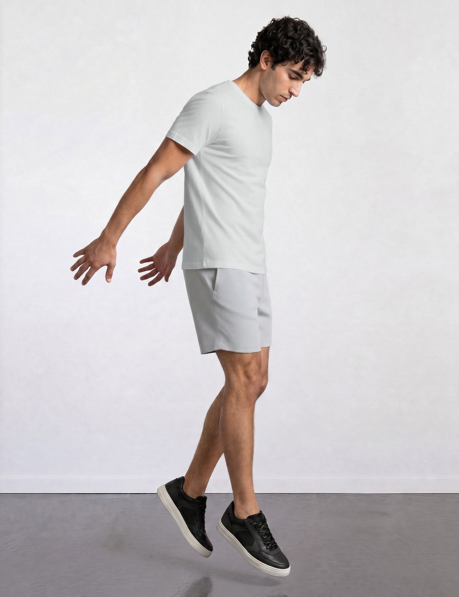 THE EVERYDAY - PIQUÉ TEE - WHITE