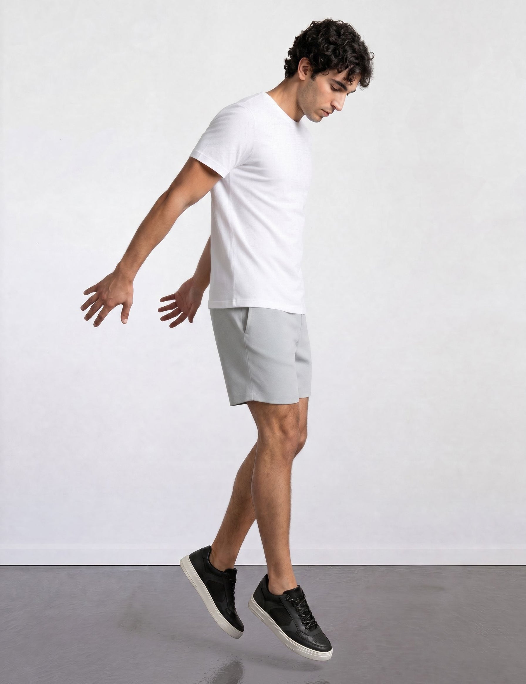 THE EVERYDAY - PIQUÉ TEE - WHITE