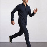 THE AIRTECH - SLIM FULL SHIRT - BLACK