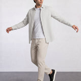 THE SOFT EASE - CHINO PANTS - SAND