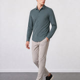 THE AIRTECH - SLIM FULL SHIRT - GREEN
