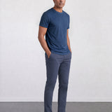 THE EVERYDAY - SEAMLESS HALF TEE - BLUE