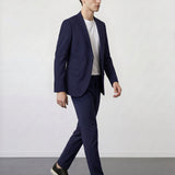THE HYPERFLEX - SUPER SLIM BLAZER - NAVY BLUE