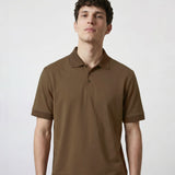 THE PIQUÉ FLEX - REGULAR POLO - OCHRE
