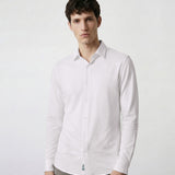 THE HYPERFLEX - SLIM FULL SHIRT - WHITE