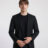 THE HYPERFLEX - SUPER SLIM BLAZER - BLACK