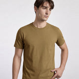 THE EVERYDAY - PIQUÉ TEE - CIGAR