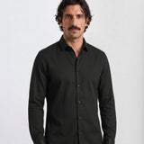 THE CITY - SLIM SHIRT - BLACK
