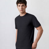 THE EVERYDAY - PIQUÉ TEE - BLACK