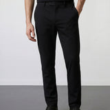 THE SOFT EASE - TAILORED PANTS - BLACK