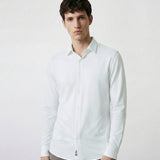 THE HYPERFLEX - SLIM FULL SHIRT - WHITE
