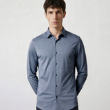 THE HYPERFLEX - SLIM FULL SHIRT - LIGHT BLUE