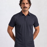 THE AIRTECH - RIPSTOP POLO - NAVY BLUE