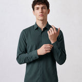 THE AIRTECH - SLIM FULL SHIRT - GREEN