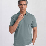 THE PIQUÉ FLEX - REGULAR POLO - BLUE