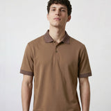 THE PIQUÉ FLEX - REGULAR POLO - OCHRE